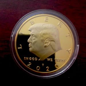 Golden boy, silver dollar size uncirculated